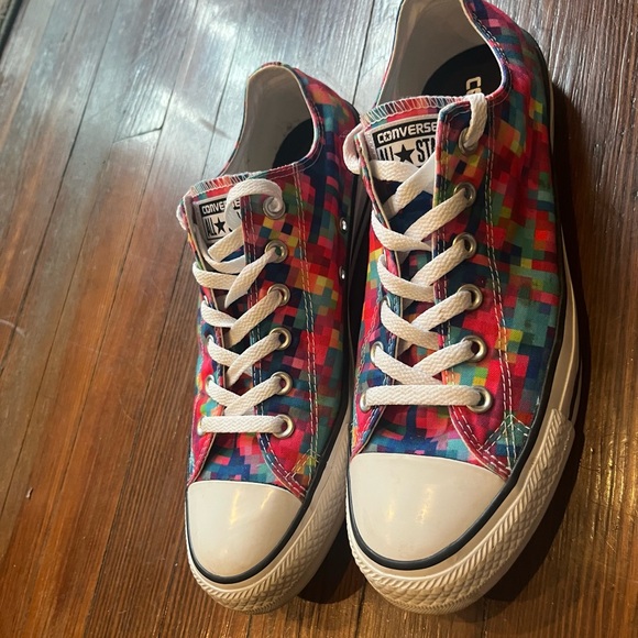 Converse Multicolor Pixel Design Sneakers unisex - Picture 2 of 8